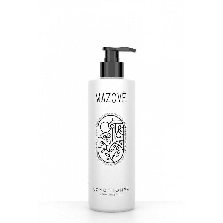 MAZOVE Conditioner για τα μαλλιά σε επιτοίχιο μπουκάλι 450ml 20 τεμάχια